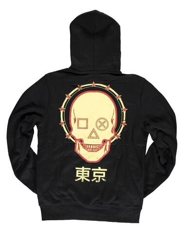 Sweat A Capuche - Playstation - Skull Men's Hoodie Taille 2xl